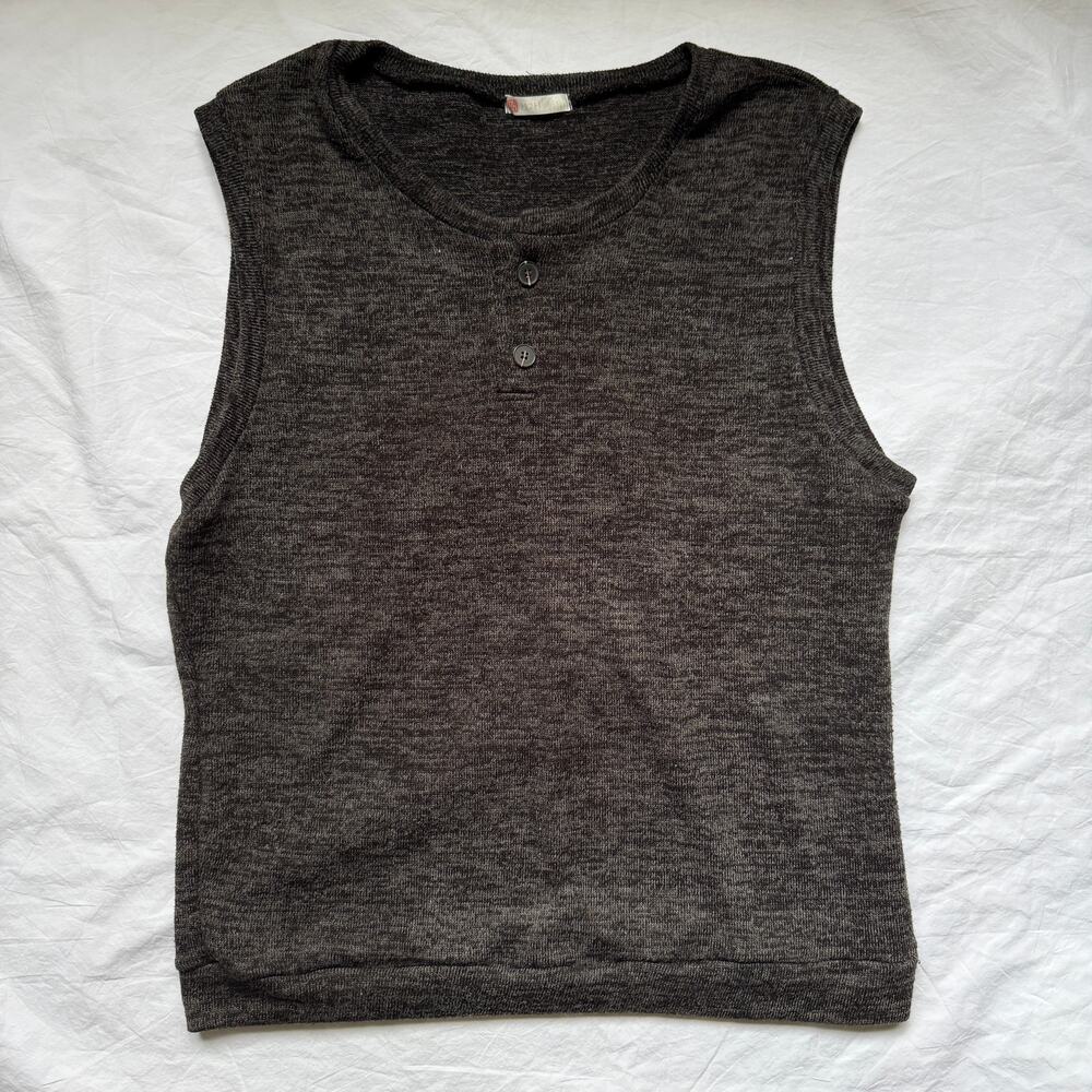 Vintage H2H men's sweater vest, XL great condition, brown